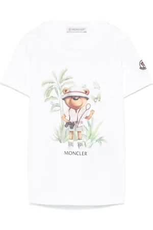 Moncler Teddy bear-motif cotton T-shirt