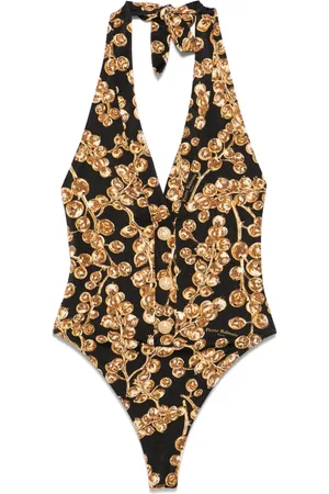 Balmain Graphic-print swimsuit