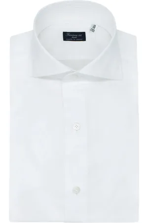 Finamore Cutaway-collar shirt
