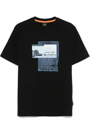 HUGO BOSS Cotton jersey T-shirt