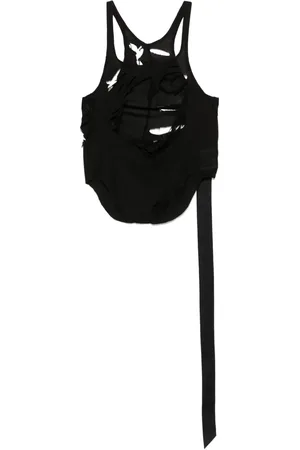 Rick Owens Cropped tank top