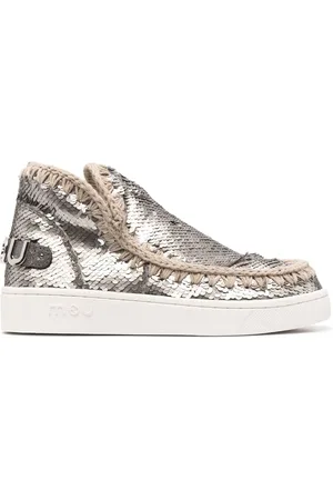 Mou Eskimo sequined sneaker-boots