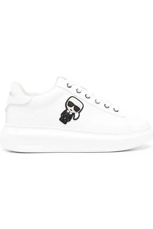 Karl Lagerfeld Ikonik Karl-motif lace-up sneakers