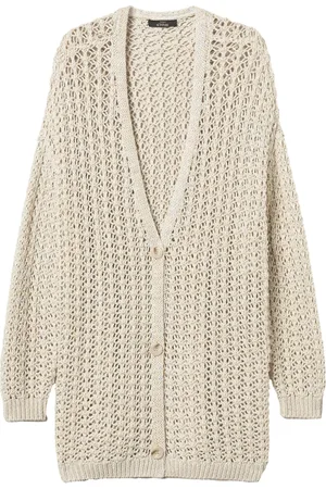Twin-Set Open-knit maxi cardigan