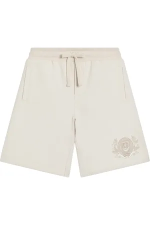 Dolce & Gabbana Logo-embroidered shorts