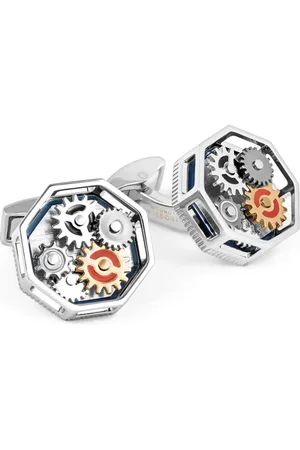 Tateossian Octo Gear cufflinks