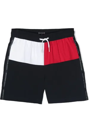 Tommy Hilfiger Logo-appliqué swim shorts