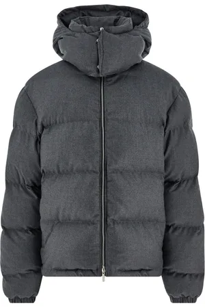 Salvatore Ferragamo Stand-up collar padded jacket