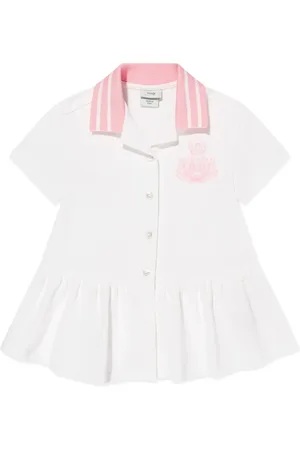 Fendi Cotton pleated dress