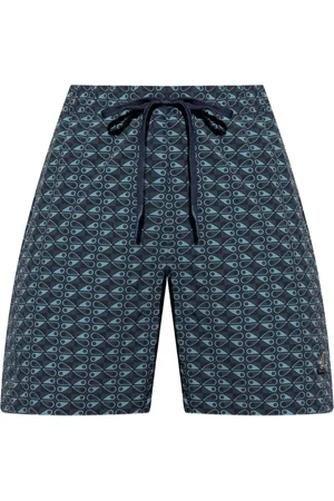 Moose Knuckles Monogram-pattern swim shorts