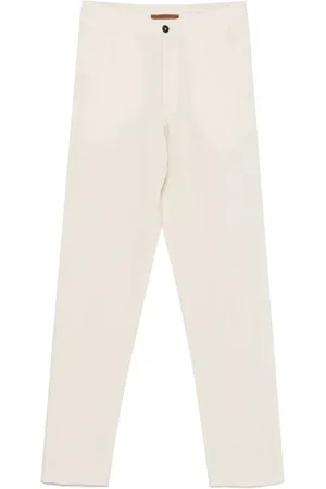 Ermenegildo Zegna Linen tapered trousers