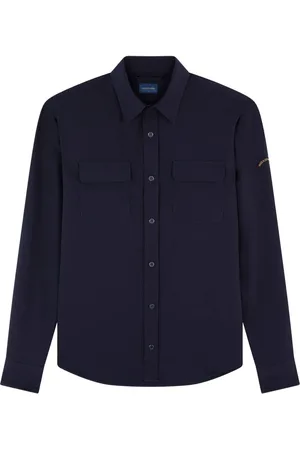 Paul & Shark Logo-patch shirt