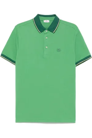 Etro Pegaso-embroidered polo shirt