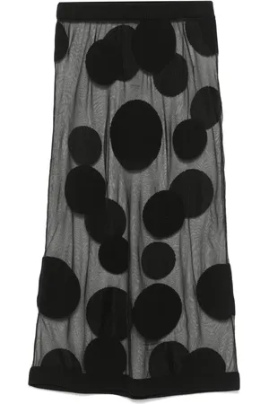 Viktor & Rolf Polka-dot midi skirt