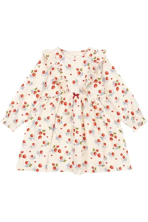 Konges Sløjd Strawberry-print dress