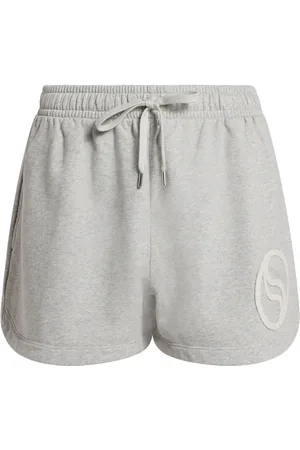 Stella McCartney Logo-appliqué cotton shorts