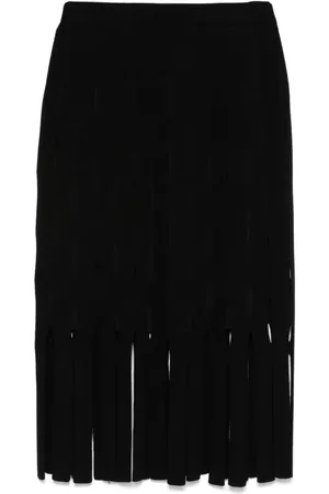 Twin-Set Cut-out midi skirt