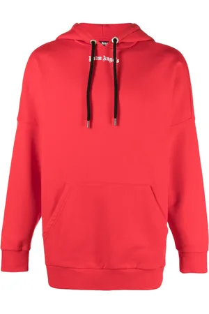 Palm Angels Logo-print cotton hoodie