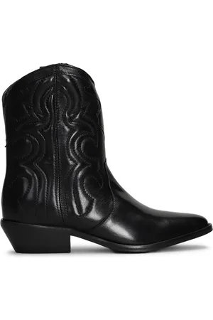 Julie Dee Leather ankle boots