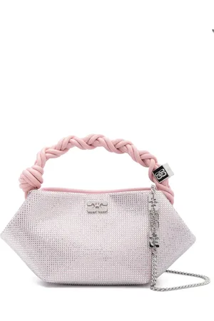 Ganni Rhinestone-embellished mini bag