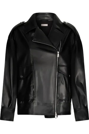 Liu Jo Coated biker jacket
