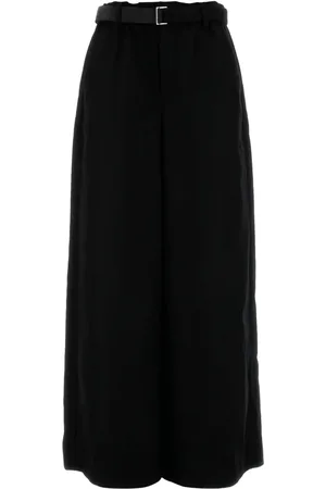 SACAI Wool palazzo pants