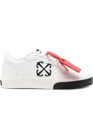 OFF-WHITE New Low Vulcanized leather sneakers