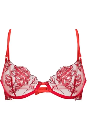 Kiki de Montparnasse Dominique lace demi bra