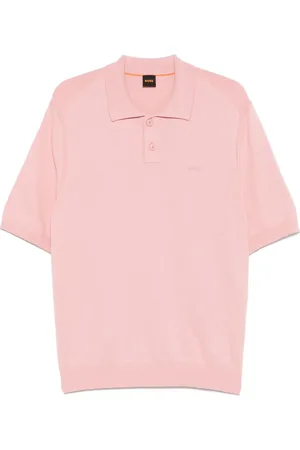 HUGO BOSS Fine-knit polo shirt