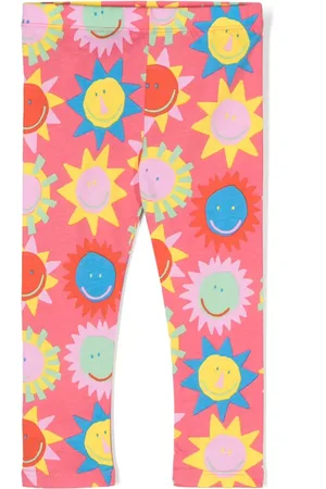 Stella McCartney Illustration-print cotton leggings