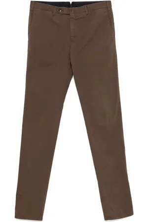 PT Torino Gabardine slim-fit trousers