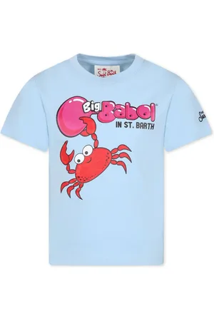 MC2 SAINT BARTH Big Babol-print organic cotton T-shirt