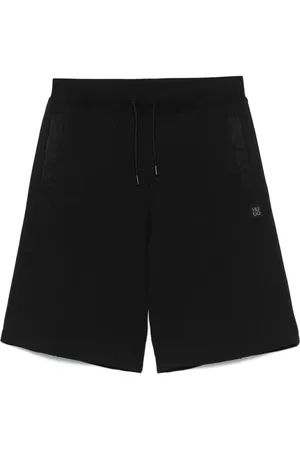 HUGO BOSS Zigzag stitching-detail shorts