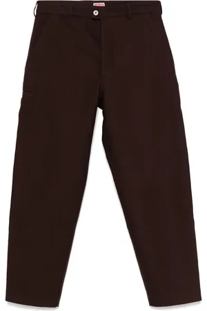 Kenzo Cotton tapered trousers