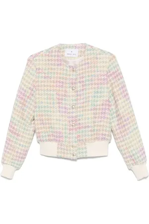 Manuel Ritz Houndstooth-pattern jacket