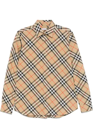 Burberry IP-check shirt