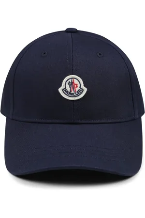 Moncler Logo-patch cotton cap