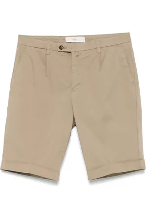 BRIGLIA Pleat-detail shorts