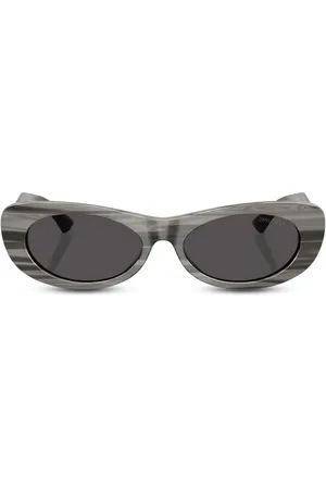 Jimmy Choo Logo-plaque sunglasses