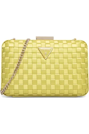 Guess Logo-plaque clutch bag