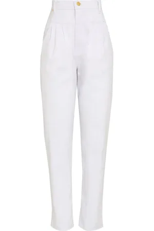 AMAPÔ Pleat-detailing tapered trousers