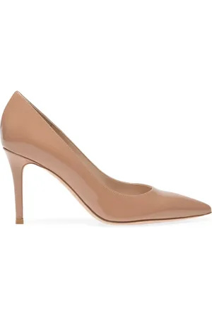 Gianvito Rossi 85mm patent-leather pumps