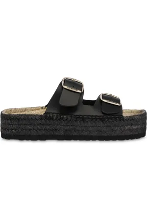 Moschino Buckled espadrilles