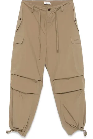 P.A.R.O.S.H. Logo-embroidered cargo trousers