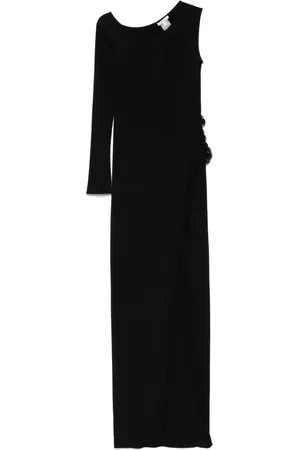 Nensi Dojaka Ruffle-detail maxi dress