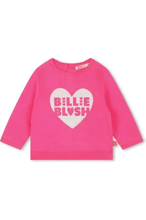 Billieblush Logo-print jumper