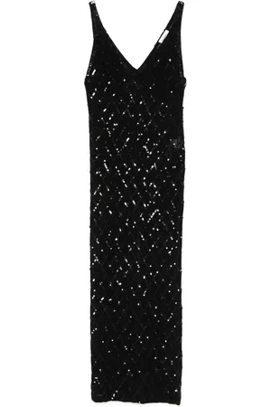 P.A.R.O.S.H. Semi-sheer maxi dress