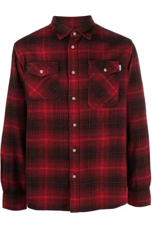 Woolrich Check-pattern button-up shirt