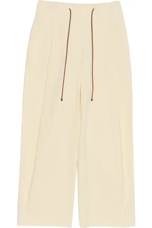 Bimba y Lola Cotton darted trousers