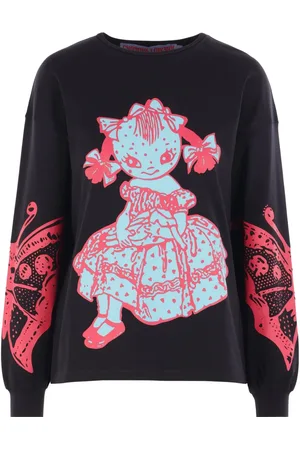 Chopova Lowena Dotty graphic-print long-sleeve top